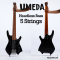 Umeda - Custom All Black Active Headless Bass 5 Strings (3.6 Kgs)