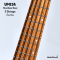 Umeda - Active Headless Bass 5 Strings Black and White Custom (3.6 Kgs)
