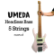 Umeda - Active Headless Bass 5 Strings