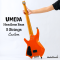 Umeda - Custom Black Oange Active Headless Bass 5 Strings (3.6 Kgs)