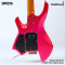 Umeda - Headless Guitar HSS 2 Point Poles Tremolo Bridge (2.8 Kgs)