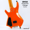 Umeda - Custom Black Oange Active Headless Bass 5 Strings (3.6 Kgs)