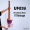 Umeda - Custom Dark-Pink Active Headless Bass 5 Strings (3.6 Kgs)