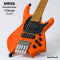 Umeda - Custom Black Oange Active Headless Bass 5 Strings (3.6 Kgs)
