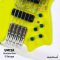 Umeda - Custom Neon Active Headless Bass 5 Strings (3.6 Kgs)