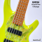 Umeda - Custom Neon Active Headless Bass 5 Strings (3.6 Kgs)