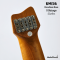 Umeda - Custom Black Oange Active Headless Bass 5 Strings (3.6 Kgs)