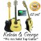 Kelvin&George: KE-34CE, Acoustic Electric Guitar