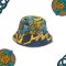 MAMAD HAT1 Bucket Hat "Tiger" concept "New pattern fabric material MAMAD style line drawing"