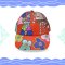 MAMAD Cap CAP05, a quality fabric cap with a cool design from Thai art!