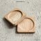Wooden Coasters จานไม้รองแก้ว