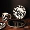 Maze Dinner Plate & Maza Coffee Mug