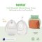 HAAKAA ซิลิโคนรองน้ำนม ซิลิโคนเกรด Medical100% Shell Wearable Pump