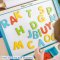 Melissa & Doug Wooden Letter Alphabet Magnets รุ่น 0448 แม่เหล็กตัวอักษร ABC อักษรเล็ก & อักษรใหญ่