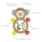 INFANTINO ยางกัดลิง Busy Lil' Sensory Rattle