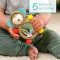 INFANTINO ยางกัดลิง Busy Lil' Sensory Rattle