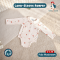 Charles x Snow Owl ชุดบอดี้สูทแขนยาวเด็ก รุ่น Long-Sleeve Polo Romper (0-6m)