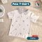 Charles x Snow Owl เสื้อโปโลเด็ก T-Shirt ผ้า (6-12 เดือน)