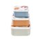 BEABA ชุดกล่องเก็บอาหาร 3 ชิ้น Snack Boxes