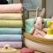 AIRY ผ้าเช็ดตัวเด็ก Microfiber เนื้อนุ่ม ซับน้ำดีเยี่ยม