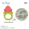 ANGE ยางกัดสตรอว์เบอร์รี่วงกลม พร้อมคลิปกันหล่น สำหรับเด็ก