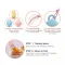 ANGE Training Spoon & Fork Set ชุดช้อนส้อมฝึกทานอาหารเด็ก BPA Free