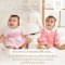 Aon Somrutai x Snow Owl ชุดเด็กผู้หญิง Classic British Heirloom 3M–1Y
