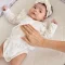 Aon Somrutai x Snow Owl ชุดบอดี้สูทแขนยาวขาสั้น ใยไผ่ Magnetbric 0–6M
