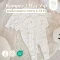 Aon Somrutai x Snow Owl ชุดรอมเปอร์แขนขายาว Two Way Zip ใยไผ่ 6–12M