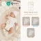Aon Somrutai x Snow Owl บอดี้สูทเด็กใยไผ่ Magnetbric 0–6M