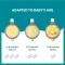 BABYMOOV Nutribaby+ เครื่องนึ่งปั่นอาหารเด็ก 6in1 ตะกร้านึ่ง 2 ชั้น โถ Tritan BPA Free