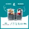 BABYMOOV Nutribaby+ เครื่องนึ่งปั่นอาหารเด็ก 6in1 ตะกร้านึ่ง 2 ชั้น โถ Tritan BPA Free