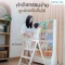 BEBEPLAY Cozy High Chair เก้าอี้ทานข้าวเด็ก ปรับสูงได้ 8 ระดับ พับเก็บได้ พร้อม Learning Tower (6 เดือนขึ้นไป)