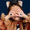 BabyLovett 02 Boo Halloween Top Pants & Poncho ชุดแฟนซีเด็ก 4 ชิ้น พร้อมผ้าคลุมและที่คาดผมหูแมว