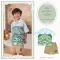 BabyLovett Villa Fontaine Collection Shirt & Shorts Set No.18 ชุดเซ็ตเด็ก 2 ชิ้น ผ้า Crepe พิมพ์ลาย