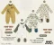 BabyLovett ชุดนอนเด็กปิดเท้า Jurassic World™ Two-Way Zipper ผ้า 100% Premium Cotton (0M-2Y)