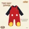 BabyLovett ชุดนอนเด็กปิดเท้า Mickey Mouse & Friends™ Two-Way Zipper ผ้า 100% Premium Cotton (0M-2Y)