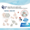 Baby Bib หมวก ถุงมือ ถุงเท้า Charles x Snow Owl Baby Hat Mitten & Socks set