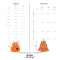 BabyLovett 05 Boo Halloween Dress and Poncho ชุดเดรสฟักทอง 2 ชิ้น พร้อมผ้าคลุม