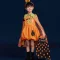 BabyLovett 05 Boo Halloween Dress and Poncho ชุดเดรสฟักทอง 2 ชิ้น พร้อมผ้าคลุม