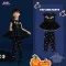 BabyLovett 06 Boo Halloween Top and Pants ชุดแฟนซีแมวดำ เสื้อและกางเกงเด็ก