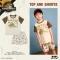 Babylovett ชุดเสื้อและกางเกงเด็ก Top and Shorts ลาย Jurassic World (9-24m)