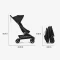 Bugaboo Butterfly 2 รถเข็นเด็กพับเล็ก Cabin Size ใช้ได้ตั้งแต่แรกเกิด น้ำหนัก 7.3 กก.