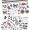 Buki France 75 Wash-Off Tattoos ชุดแทททูชั่วคราวสำหรับเด็ก 75 ลาย ล้างออกได้ (3y+)