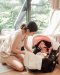 COCOONO เบาะรองรถเข็นเด็ก Booster Seat ผ้า Tencel นุ่ม ระบายอากาศดี รองรับสรีระทารก