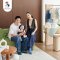 Charles x Snow Owl ชุดเอี๊ยมน่ารักๆ สำหรับเด็ก Denim Overalls (0-12m)