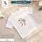Charles x Snow Owl เสื้อโอเวอร์ไซส์ สำหรับเด็ก Oversized T-Shirt