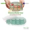 HAAKAA บล็อคเก็บอาหารซิลิโคน Silicone Nibble Freezer Tray