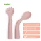 Haakaa Bendy Silicone Cutlery Set ชุดช้อนส้อมซิลิโคน