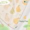 LITTLE EDEN ผ้าอ้อมใยไผ่ 100% 30x30 นิ้ว Pastel in Nature Collection (3pcs)